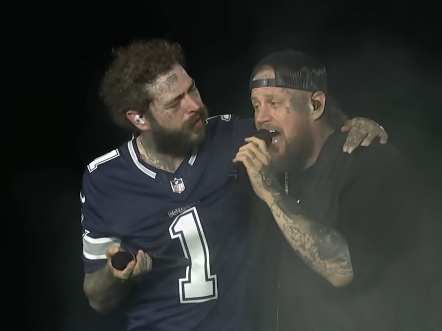 Post Malone & Jelly Roll Perform 