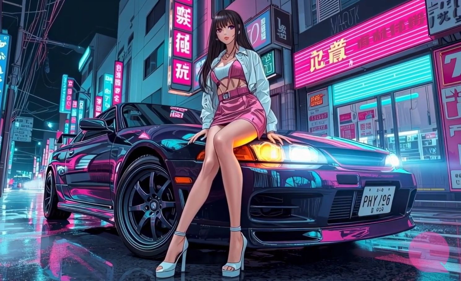 NIGHTDRIVE PHONK DJ QB - MIDNIGHT NEON