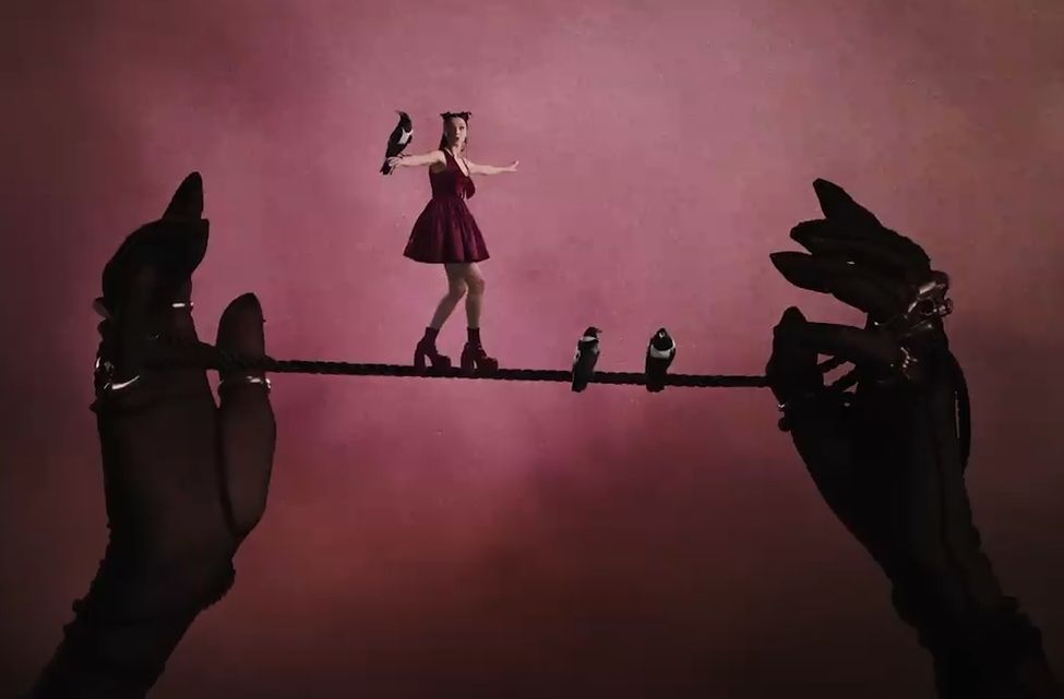 Poppy - they're all around us (Official Visualizer)